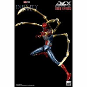 INFINITY SAGA FIGURINE 1/12 DLX IRON SPIDER 16 CM