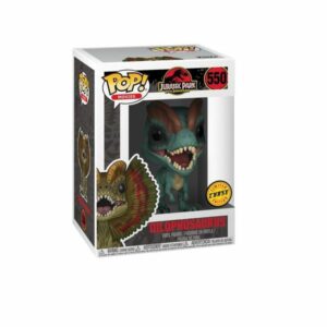 JURASSIC PARK - BOBBLE HEAD POP N 550 - DILOPHOSAURUS EDITION CHASE