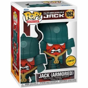 SAMURAI JACK - BOBBLE HEAD POP N° 1052 - ARMORED JACK (CHASE)